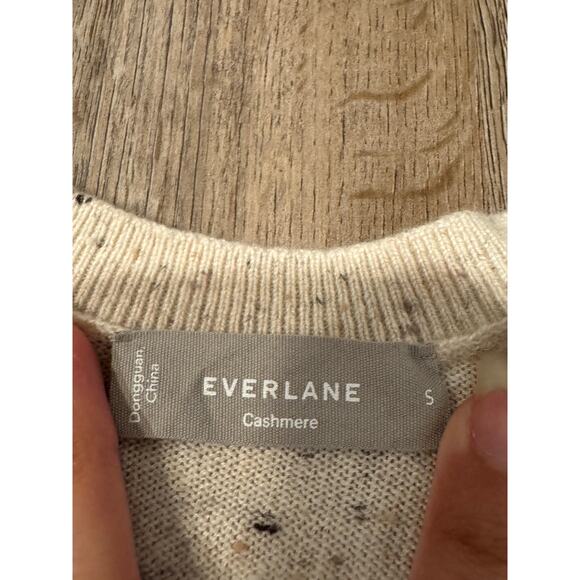 Everlane Women's The Cashmere Sweater Tee Short Sleeve Size Small - Picture 3 of 9